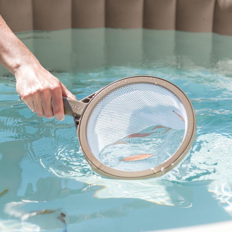 Kit Entretien Piscine Intex Pour Piscines Hors Sol - Aspirateur, épuisette Et Sac Filtrant