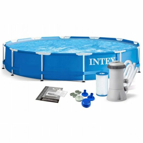 Piscine Metal Frame Intex ronde