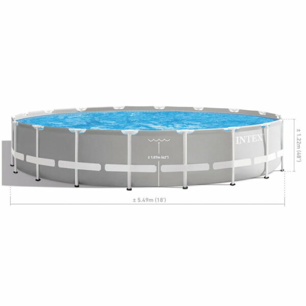 Piscine Intex Prism Frame ronde 5.49x1.22m 26732NP – Image 3