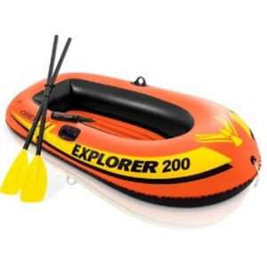 Bateau Gonflable Intex Explorer 200 avec rame + pompe 58331NP