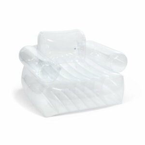 Fauteuil transparent Jelly Intex 66502NP
