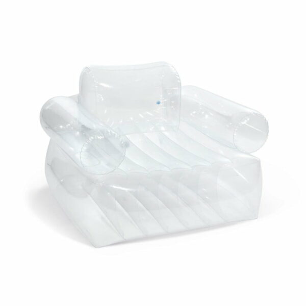 Fauteuil transparent Jelly Intex 66502NP