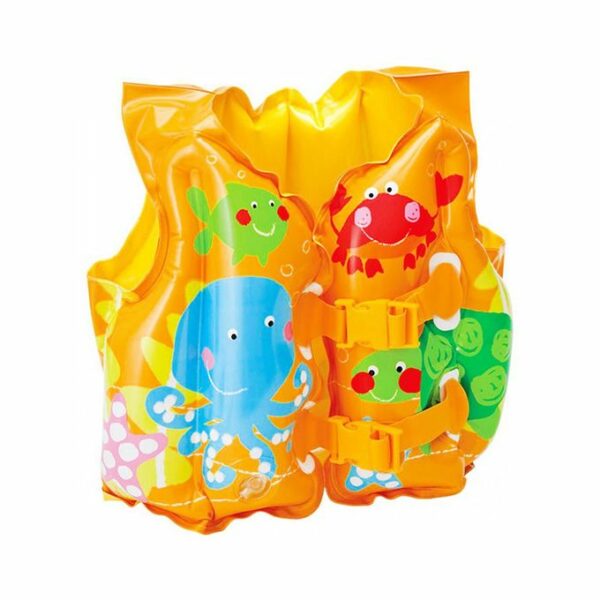 Gilet de natation Intex jaune