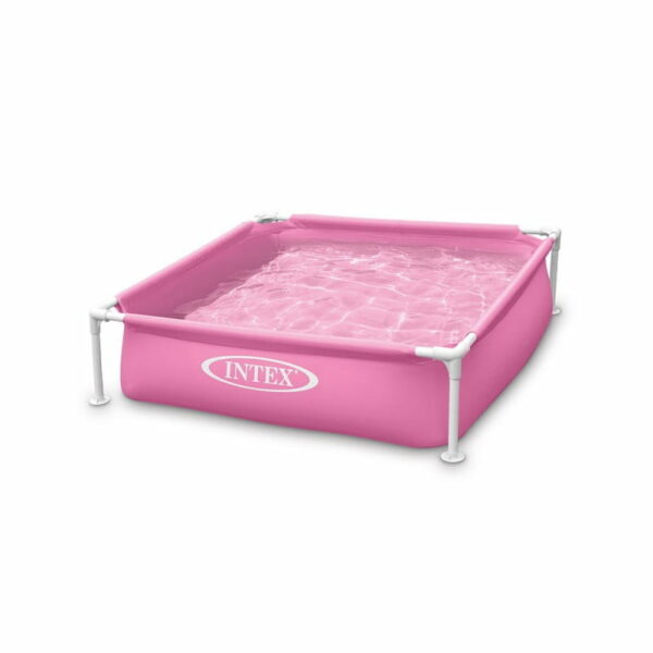 Piscinette rose carrée Intex