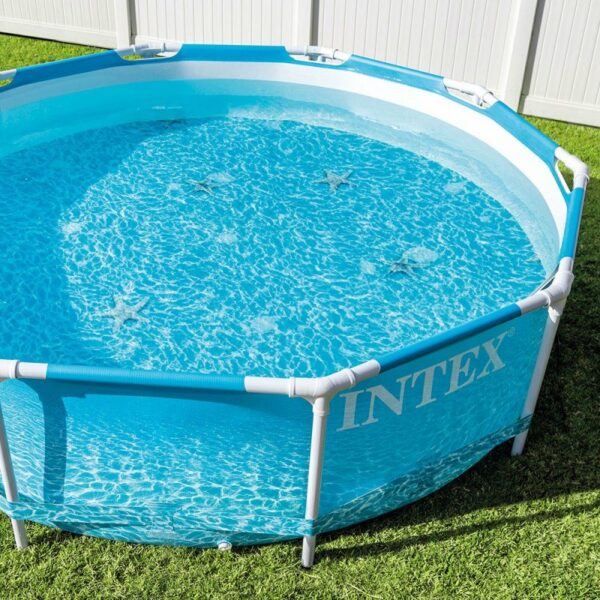 Piscine Intex 28208 Frame Metal ocean 305x76cm avec pompe de filtration – Image 2