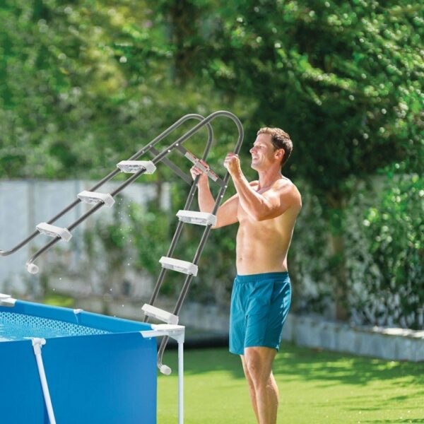 Piscine Metal Frame Junior rectangulaire 2,20 x 1,50 x 0,60 m INTEX 28270NP – Image 9