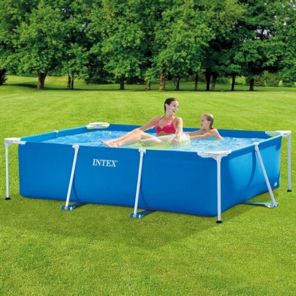 Piscine Metal Frame Junior rectangulaire 2,20 x 1,50 x 0,60 m INTEX 28270NP – Image 6