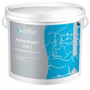 Oxygène actif Saniklar 3 en 1 (5 kg) - pour une désinfection sans chlore galets  200gr