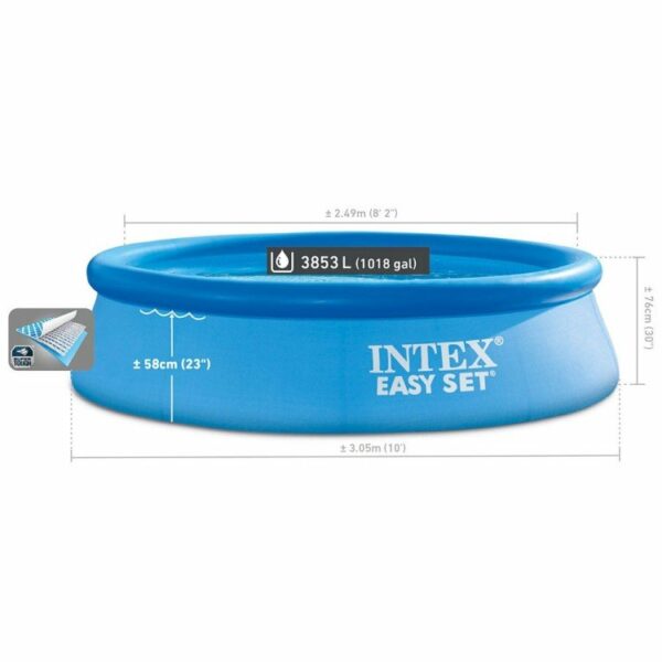 Petite piscine gonflable Easy Set 3,05 x 0,76 m iNTEX 28120 – Image 5