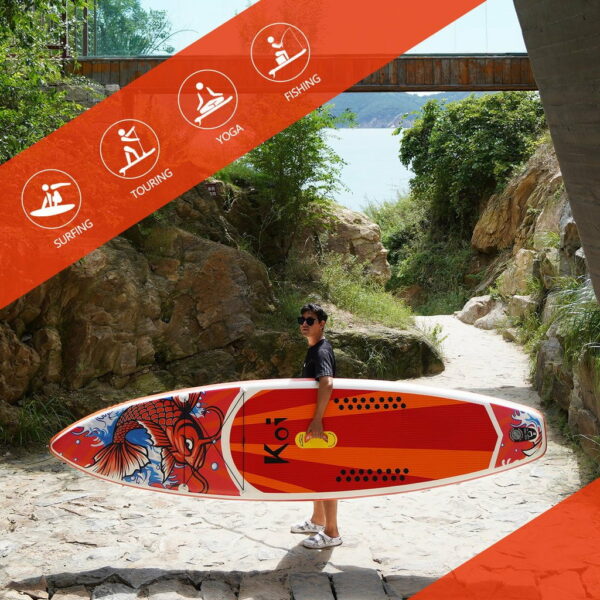 FEATH-R-LITE Planche de Stand Up Paddle Gonflable – Image 11
