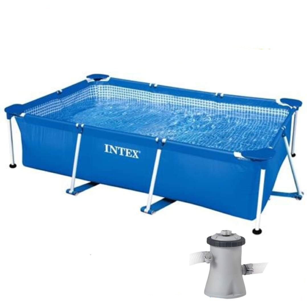 Piscine Tubulaire 2.6 × 1.6 ×0.65 m + Pompe de filtration C330 – Image 2