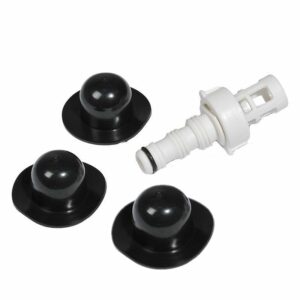 Lot de bouchons et adaptateur de vidange pour piscine Intex