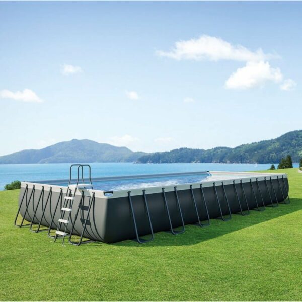 Piscine Intex rectangulaire Tubulaire Ultra XTR 9.75x4.8x1.32m INTEX 26374GN – Image 4