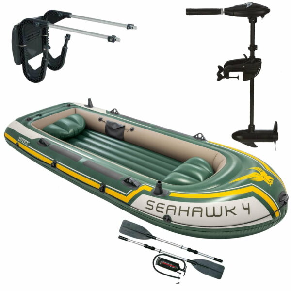 Pack Seahawk 4 + moteur + support moteur +2 Rames + gonfleur
