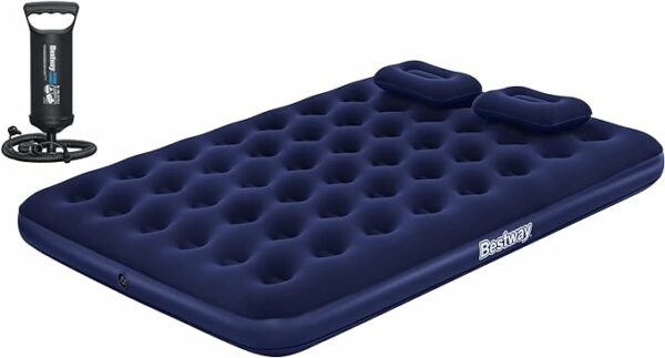 Bestway 67374 Matelas gonflable camping Pavillo™ 2 places 191 x 137 x 22 cm avec pompe à main  +2 oreillers – Image 11