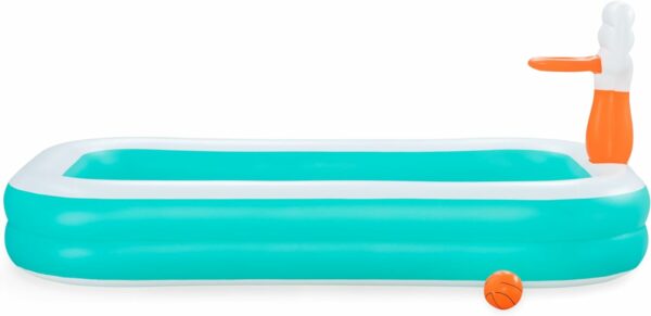 Bestway 54445 Piscine gonflable Dunk'N Splash 251 x 168 x 102 cm – Image 8