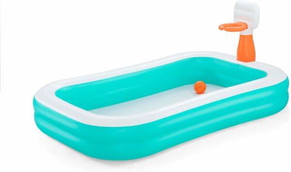 Bestway 54445 Piscine gonflable Dunk'N Splash 251 x 168 x 102 cm – Image 7