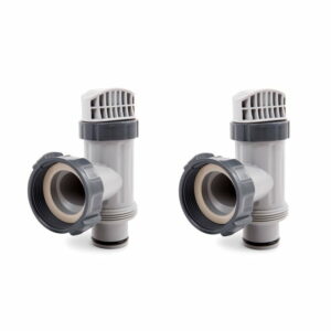 Lot de 2 vannes d'arrêt Intex 25010