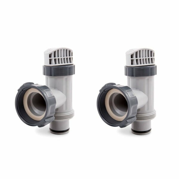 Lot de 2 vannes d'arrêt Intex 25010