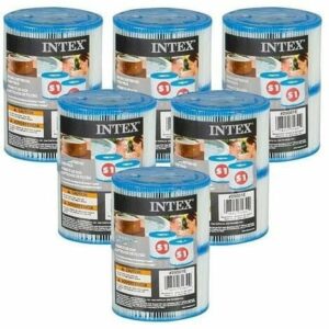 Pack Cartouches Filtrantes INTEX de Valeur 12 pcs Type S1 Pour PURESPA