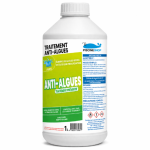 ANTI-ALGUES 1L – TRAITEMENT PRÉVENTIF PISCINESHOP