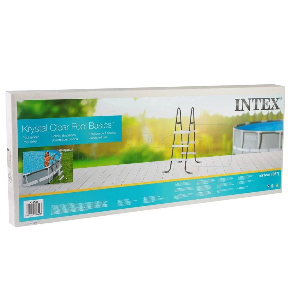 INTEX 28064 - Échelle de piscine (pour piscine de 91 cm) – Image 3