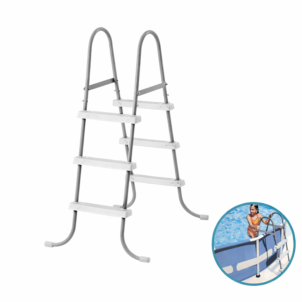INTEX 28064 - Échelle de piscine (pour piscine de 91 cm)