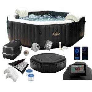 Spa gonflable Carbone 6 places INTEX 28462