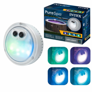 Lumière d'ambiance LED Intex spa gonflable Bulles 28503