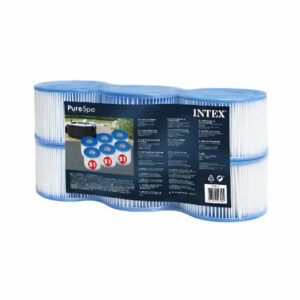 Lot de 6 cartouches de filtration spa gonflable INTEX 29011