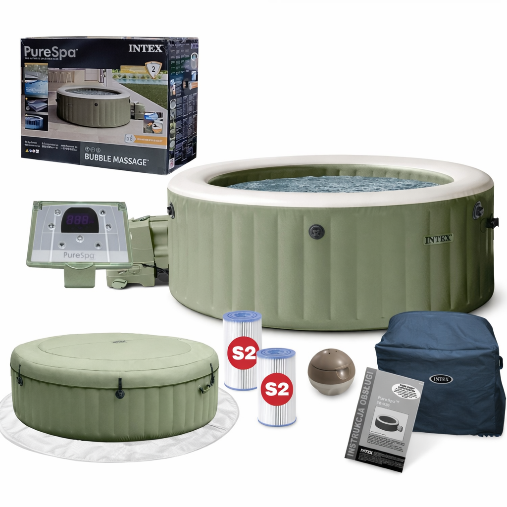 Spa gonflable Olive 6 places INTEX 28428NP