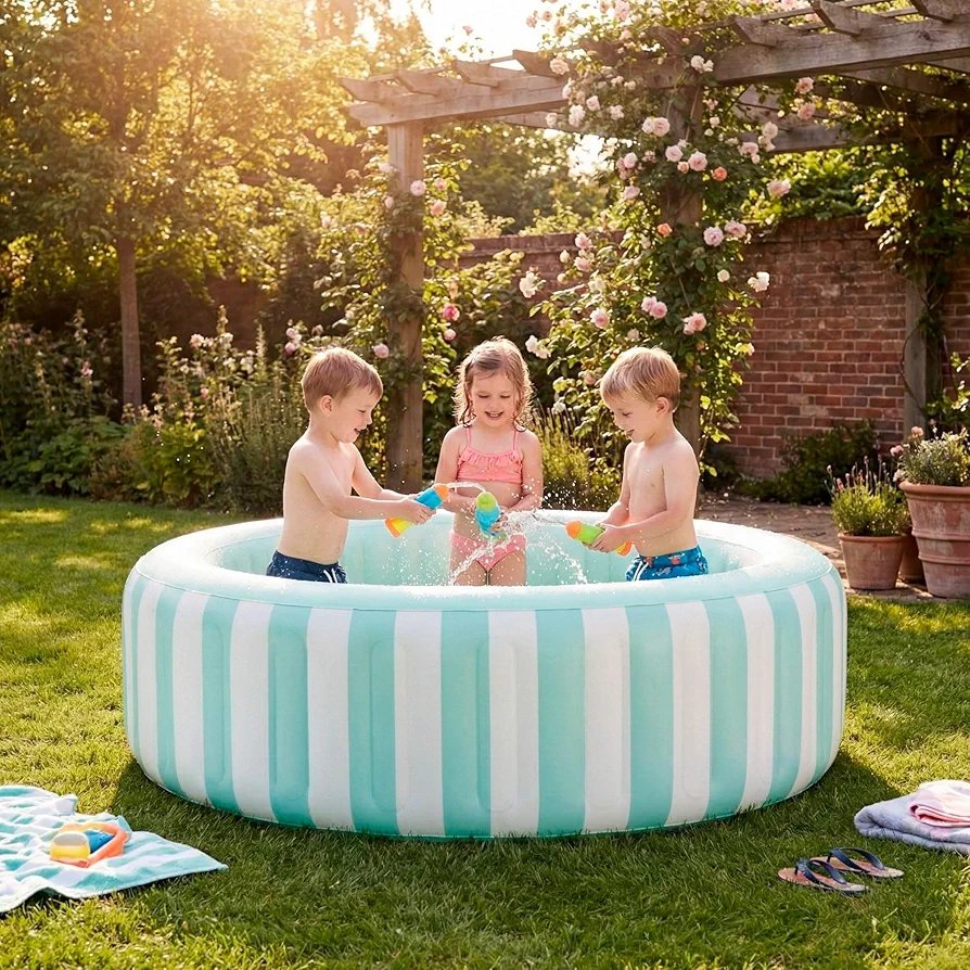 Piscine gonflable Intex Coastal Luxe pour enfants et famille, 1,68 m x 53 cm INTEX 56182 – Image 3
