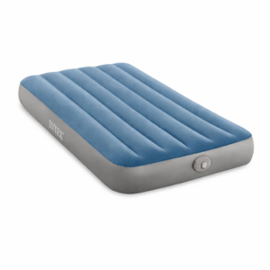 Matelas gonflable Prestige downy avec pompe rechargeable 1 personne INTEX 64187NP