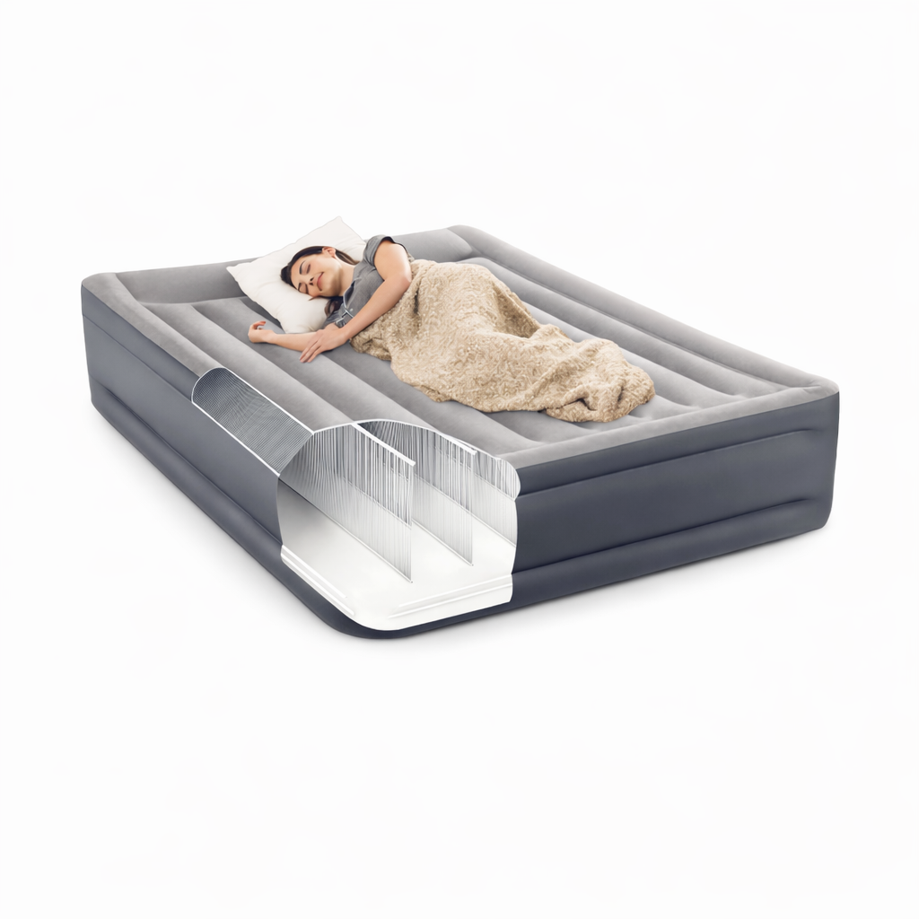 Matelas gonflable Deluxe Pillow Rest Raised 2 personnes INTEX 64136ND – Image 4