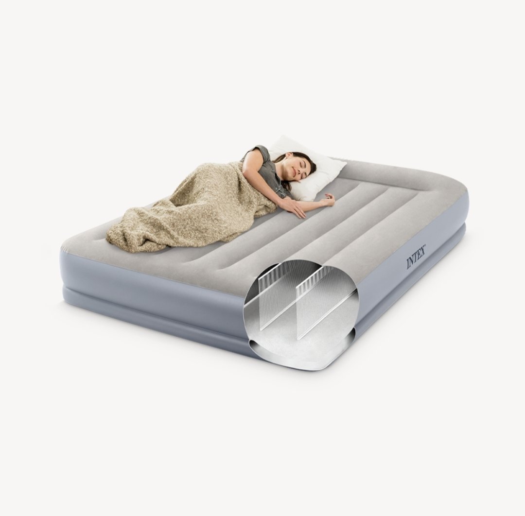 Matelas gonflable Pillow Rest Mid Rise 2 personnes INTEX 64118ND – Image 3