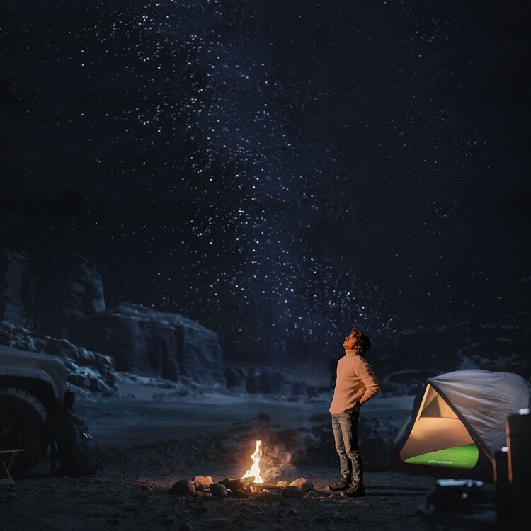 Matelas gonflable camping TPU deluxe INTEX 64097 – Image 4