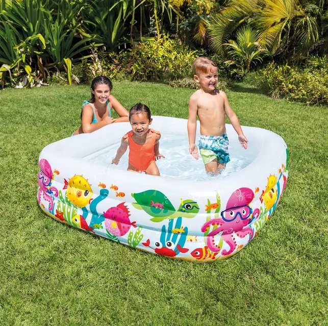 Piscine gonflable Intex 57471 pour enfants (159 x 159 x 50 cm) Code : 57471 – Image 2